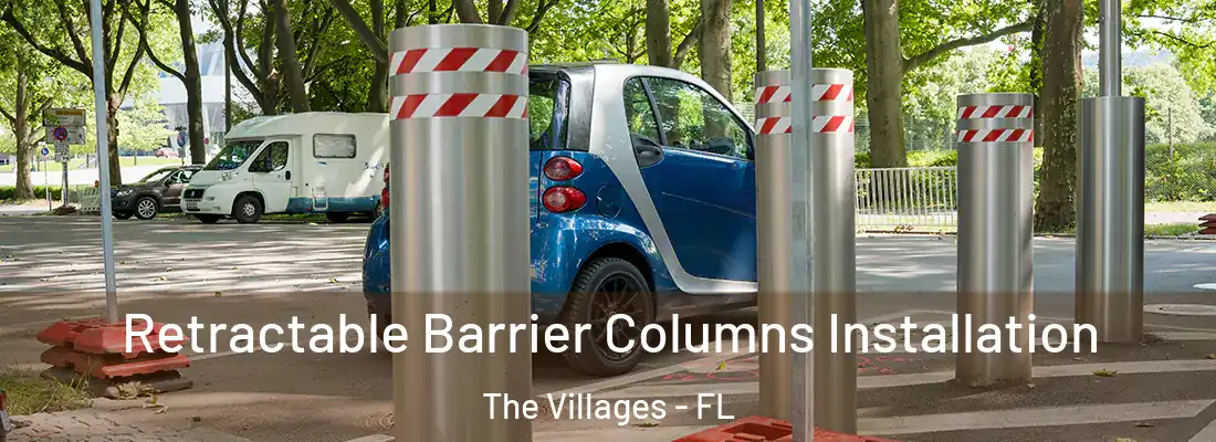 Retractable Barrier Columns Installation The Villages - FL